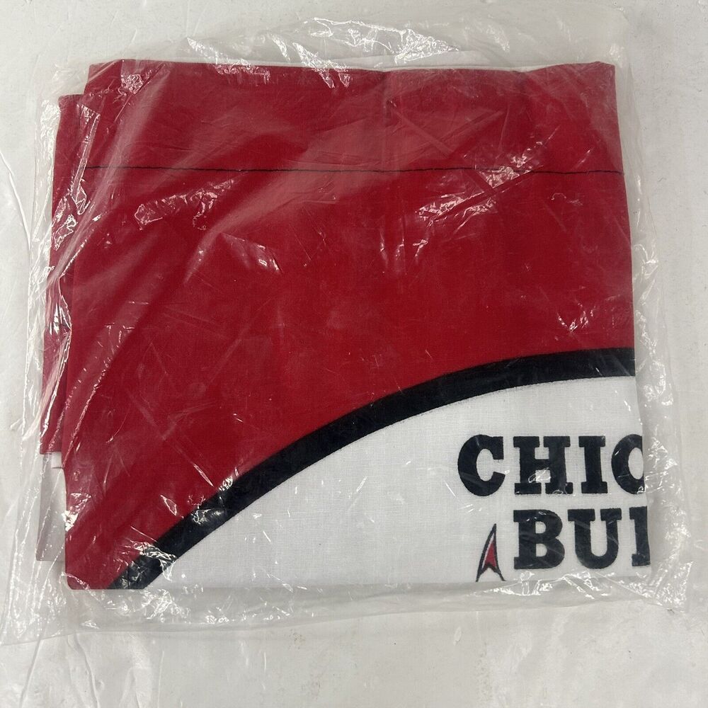 Set Of 2 Vtg 90’s Chicago Bulls Pillow Shams Standard Performance by Springs NEW